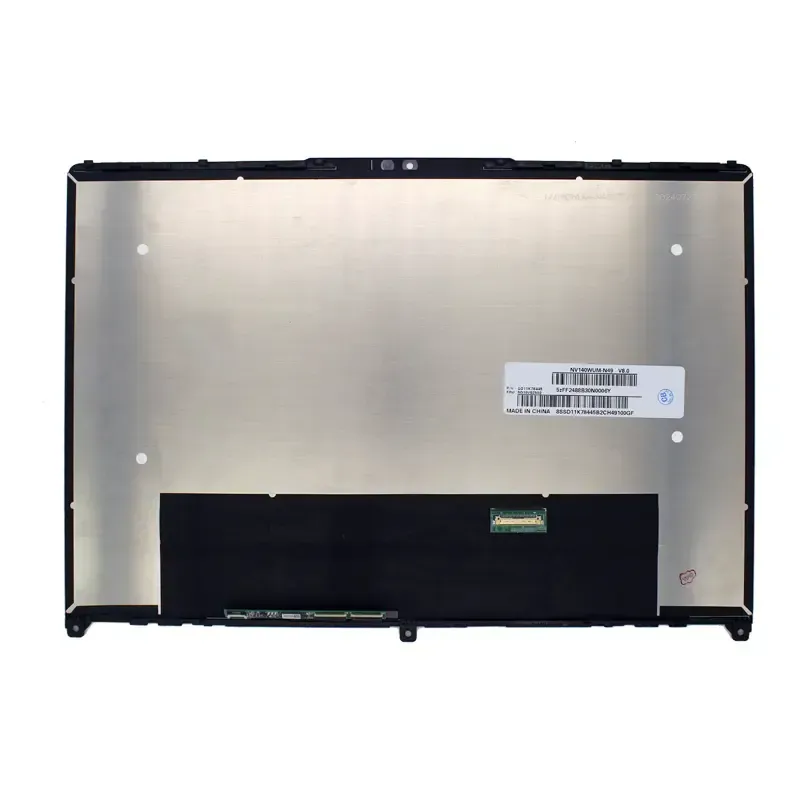 SCHERMO LED DA 14" PER PORTATILE NV140WUM-N49 NV140WUM N49 V8.0 CON CORNICE