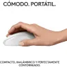 RATO SEM FIO LOGITECH M240 SILENT BRANCO