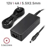 CARGADOR PARA MONITOR 12V 4A 5.5 X 2.5MM 48W