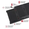 BATTERIE POUR PORTABLE APPLE MACBOOK AIR A1405 A1369