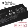 BATTERIE POUR PORTABLE LENOVO YOGA 910-13IKB YOGA 5 PRO L15M4P23 L15C4P21 L15C4P22