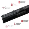 BATERÍA PARA PORTÁTIL HP 15-AB 15T-AB 17-AT HSTNN-DB6T HSTNN-LB6S KI04 TPN-Q158