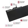 BATERÍA PARA PORTÁTIL HP HSTNN-I41C-4 HSTNN-I41C-5 HSTNN-IB6Y T7B32AA