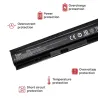 BATTERIA PER COMPUTER PORTATILE HP PROBOOK 4740S 633807-001 14,4 V 4400 MAH
