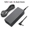 CARICABATTERIA PER MONITOR TFT 12V 4A 48W