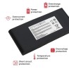 BATTERIA PER COMPUTER PORTATILE MSI GT72 2QD GT72S 6QF GT80 2QE SERIE BTY-L77