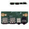 SCHEDA USB E AUDIO PER PORTATILE ASUS N53 N53J N53JN N53JF N53JQ N53JL 69N01MB10C04-01