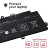 BATERIA PARA PORTÁTIL TOSHIBA DYNABOOK PORTEGE X40-J-150 PS0011UA1BRS