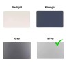 TOUCHPAD GREY PARA MACBOOK AIR RETINA A3113 M3 13,6 " CON CABLE FLEX 2024