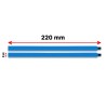 CINTA ADHESIVA AZUL PARA PANTALLA DE PORTÁTIL 13.3-17.3 PULGADAS 220X8X0.3 MM