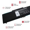 BATERIE POUR PORTABLE DELL LATITUDE E5570 PRECISION 3510 WJ5R2 4F5YV