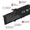 BATERÍA PARA PORTÁTIL HP ENVY 13-AY 15-ED 15-EE L77034-00 BN03XL