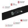 BATTERIE POUR PORTABLE DELL LATITUDE 12 7000 E7240 E7250 WD52H
