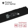 BATTERIA DEL COMPUTER PORTATILE DELL LATITUDE 12 7000 E7240 E7250 WD52H