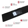 BATTERIE POUR PORTABLE DELL LATITUDE E7240 E7250 WD52H VFV59 KWFFN F3G33 GVD76 11.1V