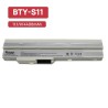 BATERIE POUR PORTABLE MEDION AKOYA E1210 MD96727 MSI U100 U90 BLANC
