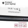 BATERIE POUR PORTABLE APPLE MACBOOK PRO A1175 A1260 A1150 15 POUCES