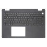 CARCASA SUPÉRIEURE AVEC CLAVIER POUR PORTABLE DELL LATITUDE 3520 NOIR ESPAGNOL N9PVK