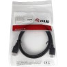 CÂBLE HDMI 4K 60Hz A/M-A/M NOIR 1.8M HAUTE VITESSE