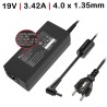 CARICATORE PER PORTATILE ASUS VIVOBOOK F102 S15 S501 S510 S533 Q301 Q301L Q301LA Q400 Q400A S300 S300C SERIES 19V 3.42A 65W