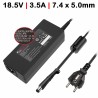 CARICATORE PER NOTEBOOK COMPAQ HP MINI110 BUSINESS NOTEBOOK NC4400 NW8440 C500 F500 SERIES 18.5V 3.5A 65W