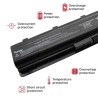 BATTERIA PER PORTATILE HP COMPAQ PRESARIO CQ72-100 CQ72-200 CQ72-300 CQ72-400 CQ43-102 CQ43-104 CQ43-105 SERIES 10.8V 4400MAH