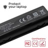 BATTERIE POUR ORDINATEUR PORTABLE HP PAVILION DV8T-1000 DV8Z DV8-1000EB DV8-1001TX DV8-1001XX DV8-1002TX DV8-1003TX SÉRIES 14.4V
