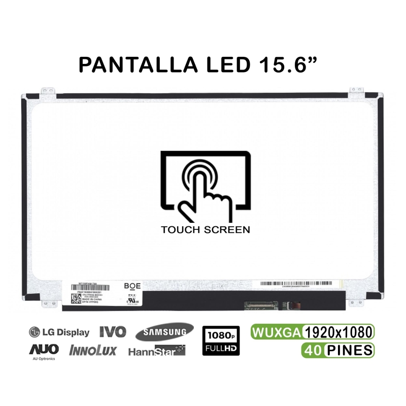 Acquista lo schermo LED touch portatile da 15,6" NT156FHM-T00