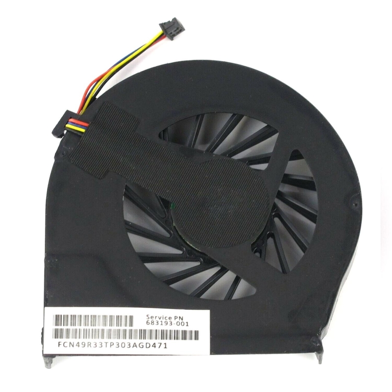 VENTILADOR CPU PARA PORTÁTIL HP PAVILION G6-2000 G7-2000 4 PINES