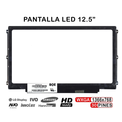 Schermo del laptop Dell Latitude E7240, schermo da 12,5" HB125WX1-100