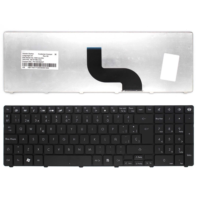 Tastiera Packard Bell Easynote LE11BZ, tastiera Packard Bell TE11BZ