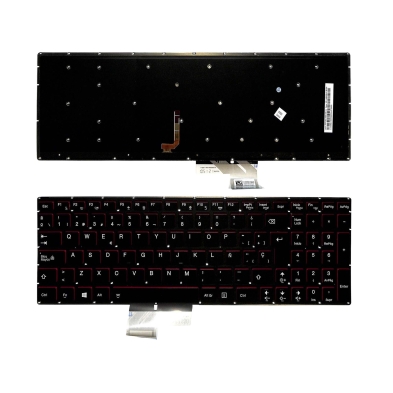 TECLADO PARA Lenovo Ideapad Y50-70 Y70-70  retroiluminado