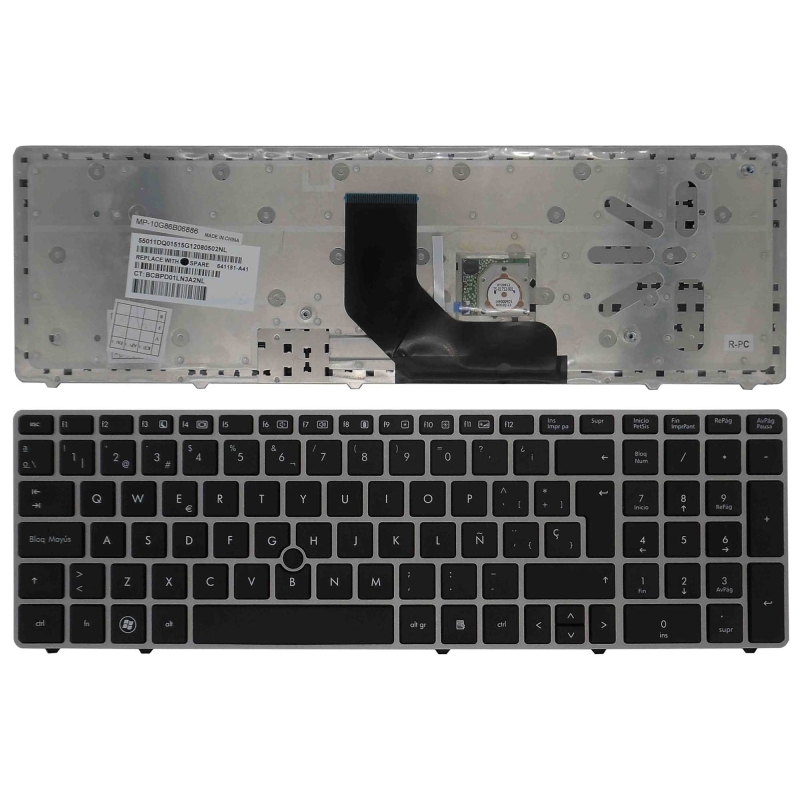 TECLADO PARA PORTÁTIL HP 6560B 8560P MP-10G86B06886