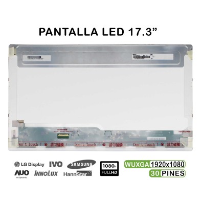 PANTALLA LED DE 17.3" PARA PORTÁTIL MSI GE70 2QE APACHE PRO FULL HD