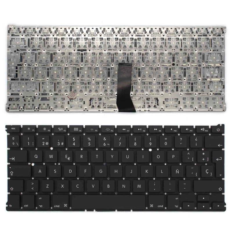 TECLADO PARA PORTATIL APPLE MACBOOK AIR 13" A1466 A1369 MD760LL/A MD761LL/A A1466 MD231LL/A MD232LL/A 2011-2014