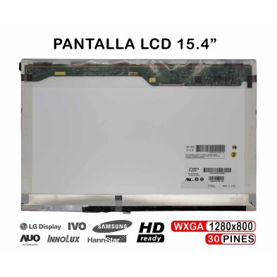PANTALLA LCD DE 15.4" PARA PORTÁTIL PACKARD BELL EASYNOTE HERA GL MH36