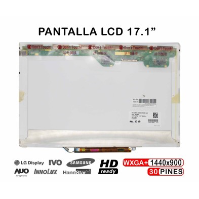 ECRÃ LCD DE 17.1" PARA PORTÁTIL LP171WX2 TL B2