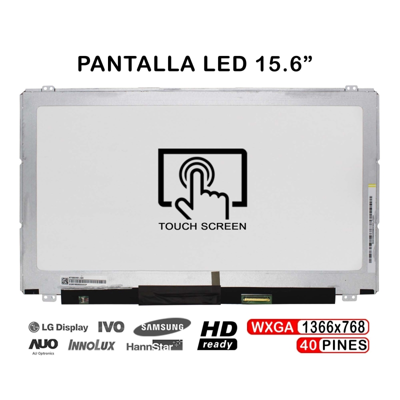 PANTALLA LED DE 15.6" PARA PORTÁTIL NT156WHM-A00