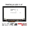 PANTALLA LED DE 11.6"  PARA PORTÁTIL ACER CHROMEBOOK 11R C738T-C44Z C738T-C5R6 6M.G55N7.002