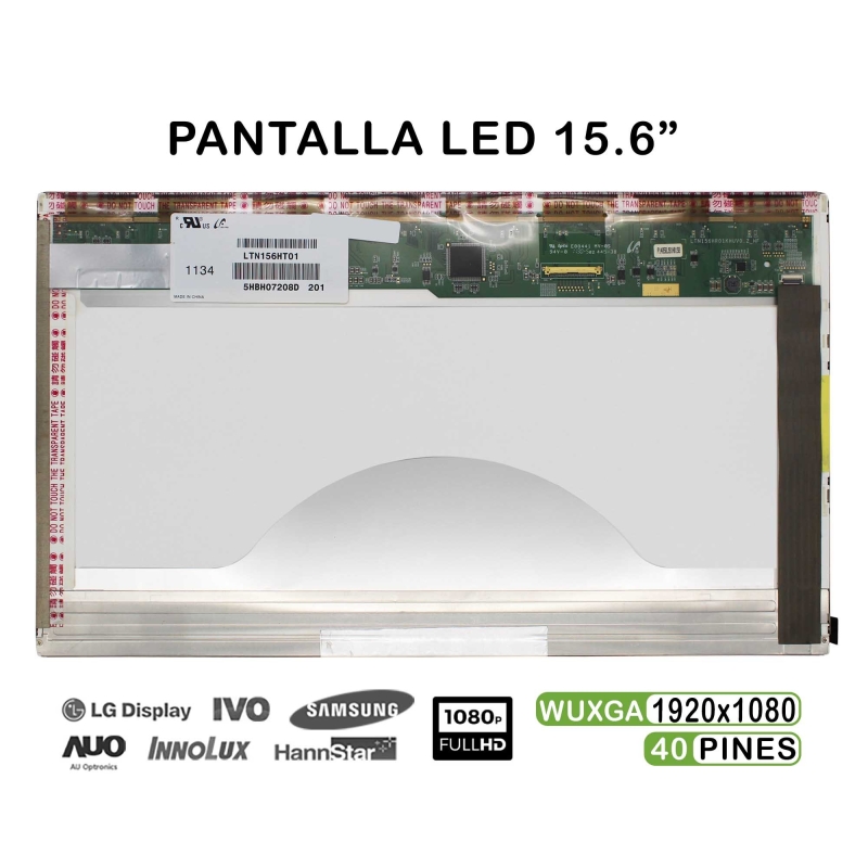Schermo per laptop LTN156HT01, Schermo LTN156HT01, 0JHNX6