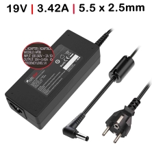 CARREGADOR PARA PORTATIL HP PAVILION 23XI 65W 19V 3,42A 5.5X2.5MM