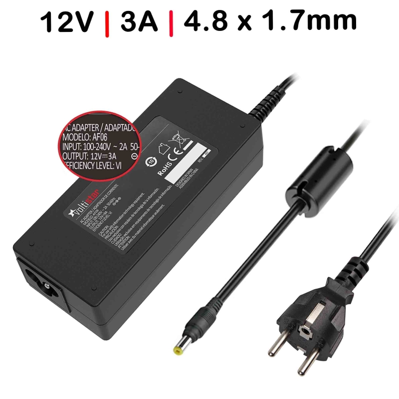 CARGADOR PARA PORTÁTIL ASUS EEEPC 12V 3A 1000