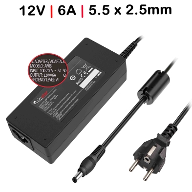 CARGADOR PARA TFT MONITOR 12V 6A 72W
