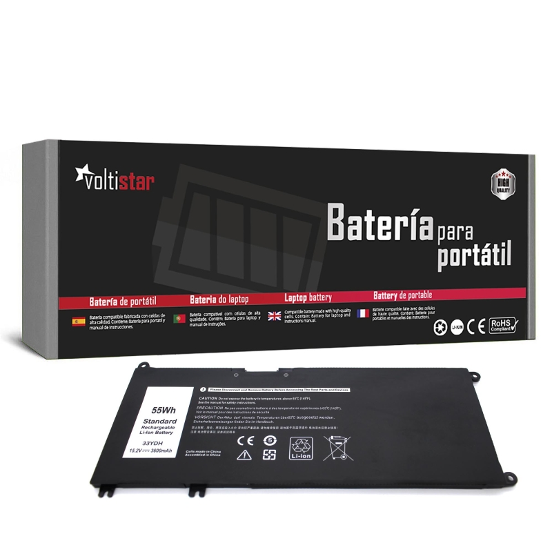 BATERÍA PARA PORTATIL DELL INSPIRON 15 7577 17-7779 17-7778 17-7000 33YDH