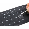 PEGATINA PARA CONVERTIR TECLADO EN IDIOMA INGLÉS NEGRO