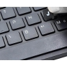 PEGATINA PARA CONVERTIR TECLADO EN IDIOMA FRANCÉS NEGRO