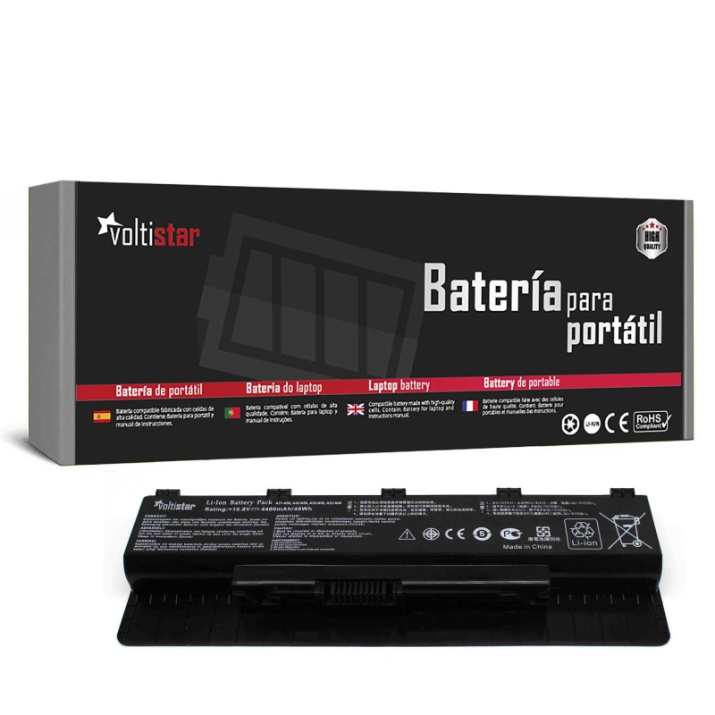 BATERIA PARA PORTATIL ASUS A32-N56 N56VD N56J B53A N76 F45A A31-N56 A33-N56