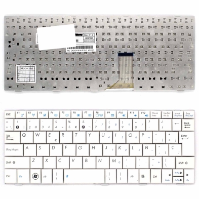 TECLADO PARA PORTÁTIL ASUS EEE PC 1001P 1001PX 1005HA 1005HAB 1005P 1005PX 1008H