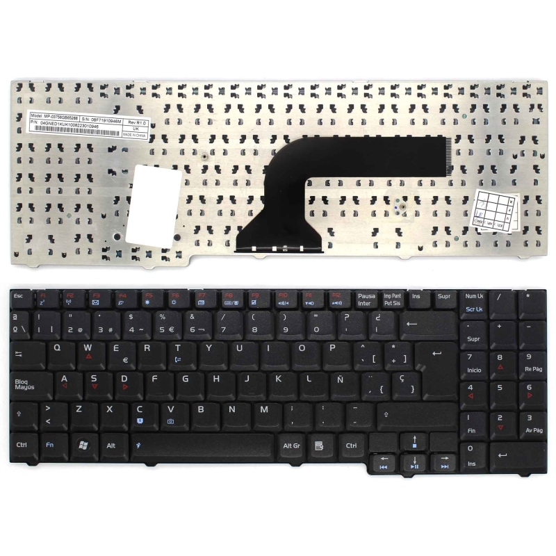 TECLADO PARA PORTÁTIL ASUS X71SL