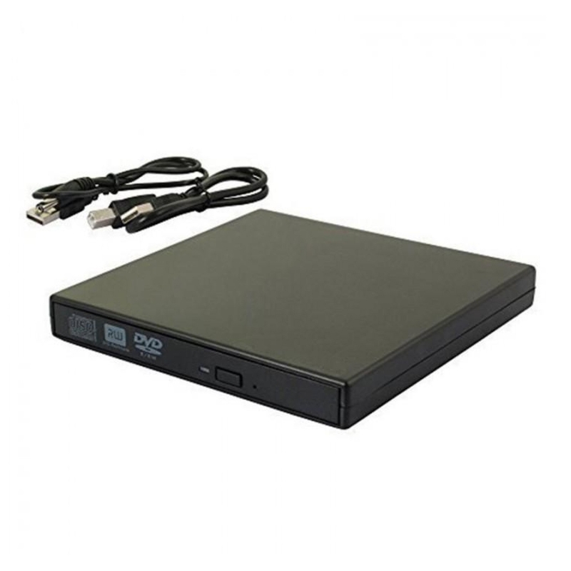 Lector externo CD/DVD-RW Negro